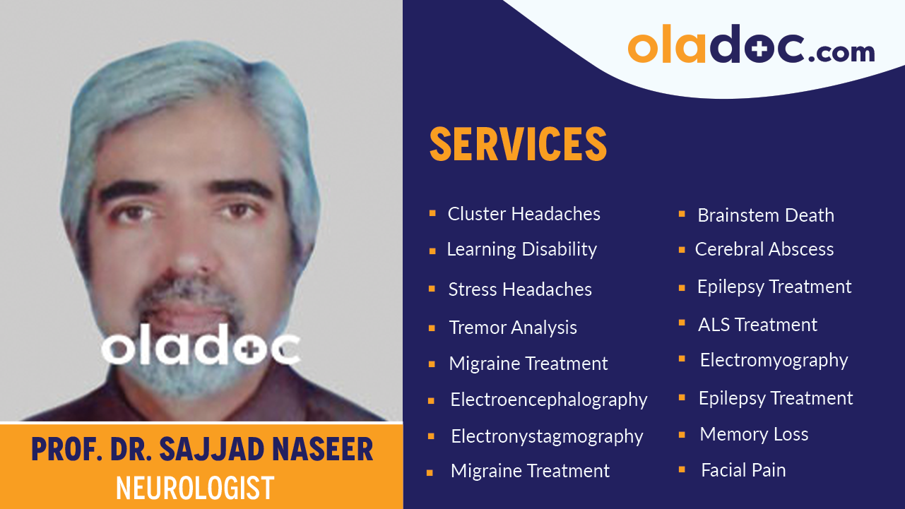 Services provided by  Dr. Sajjad Naseer